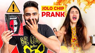 Jolo Chips Prank 🔥 Worlds Hottest Chips [upl. by Gareri]