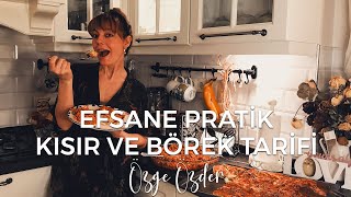 Efsane Pratik Kısır ve Börek Tarifim [upl. by Haliled]