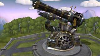 Spore  SteamPunk Chain Gun  Designed by Arastoph [upl. by Bathesda506]