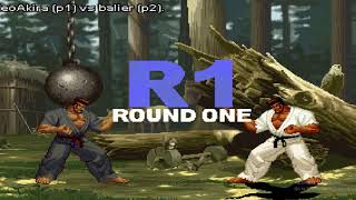 fightcade Garou MOTW NeoAkira France vs balier France [upl. by Timon153]