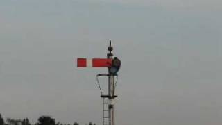 The Last Working Semaphore Signals on a London Branchline [upl. by Nirej364]