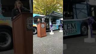 The University of Bridgeport STEM Bus Launching Ceremony [upl. by Slaughter]