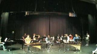 2010 North Kitsap Percussion Ensemble playing Symphony No 4 by Piotr Tchaik [upl. by Eizzo]