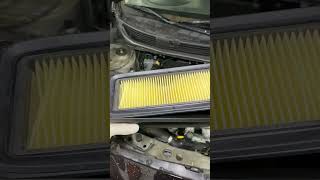 HOW TO CHANGE NISSAN MICRA K13 AIR FILTER REPLACE LUFT FILTER WECHSELN 12 DIG S [upl. by Nnylannej795]