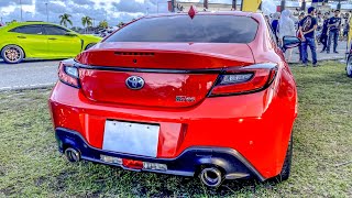 2022 GR86 RZ Toyota Review Walkaround Interior And Exterior  in Autoshow [upl. by Anitsyrk]