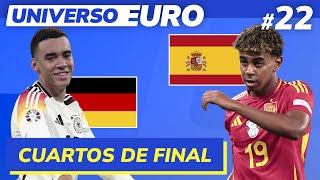 EUROCOPA 2024  La previa de España vs Alemania en cuartos de final  UNIVERSO EURO 22 [upl. by Kwei]