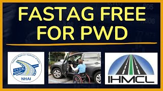 FASTags Will Be Free For Persons With Disabilities  GET Exempted FASTag From IHMCL FreeFastagApply [upl. by Becka60]