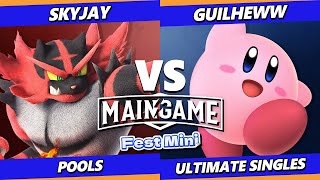 MainGame Fest Mini  Skyjay Incineroar Vs Guilheww Kirby Smash Ultimate  SSBU [upl. by Calla66]