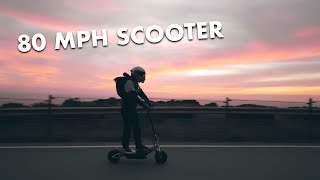 Insane 80 mph scooter made for thrill seekers [upl. by Consalve766]