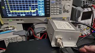 Testing filters on spectrum analyzer [upl. by Danforth467]