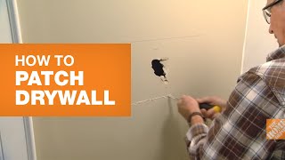 Drywall Repair Learn How To Patch Drywall [upl. by Melan]