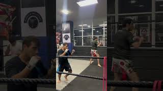 Sparring Muay Thai class 🔥patrickmuaythai boxing muaythai shadowboxing [upl. by Rue]