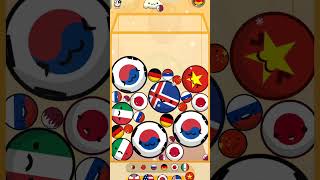 Annyeong 😉 🇰🇷 fypシ゚viral games countryballs gaming fyp fun challenge [upl. by Ynnaj]