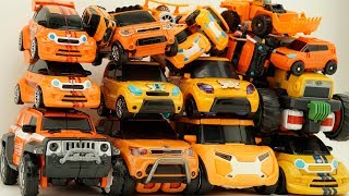 Full Tobot Robot Orange Car Color Transformers Athlon Rocky Evolution Tritan Mainan Toys [upl. by Coad]