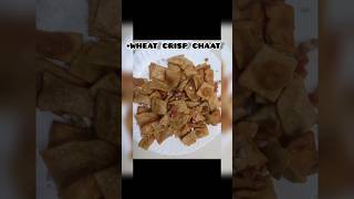 Wheat crisp chaat🤤 wheatcrispchaatchaatlovers tastybites savorytreats snacktime spicyandcrispy [upl. by Narbig682]