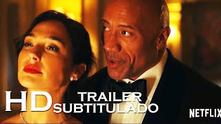 RED NOTICE Trailer 2021 SUBTITULADO HD Alerta roja Netflix [upl. by Andromeda]