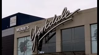 YORKDALE Shopping Centre walk around TORONTO Jan 2018 [upl. by Sharlene]