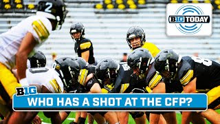 Which Teams Have the Best Shot at the CFP amp Coordinators to Watch  B1G Today [upl. by Hereld]