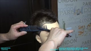 Haircut scissors practice ASMR [upl. by Hallett]