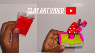 clay art🏠 Ghar banana sikhe Bharti art official video YouTube [upl. by Onida]