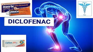 Diclofenac  DicloranVoren  Mechanism of Action Dosage Indications Adverse Effect HindiUrdu [upl. by Nesyaj140]