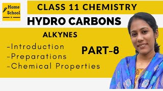 Alkynes  Hydrocarbons  Class 11 Chemistry  NEET  JEE  CBSE [upl. by Ambrose]