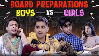 Exams Preparation Boys VS Girls  Exams Ka Mausam  RealHit [upl. by Nedgo]