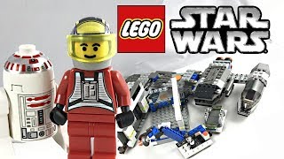 LEGO Star Wars Bwing at Rebel Control Center review 2000 set 7180 [upl. by Castara]