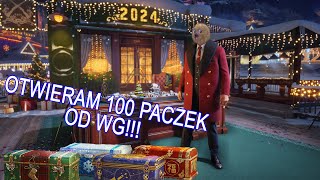 Otwieram 100 paczek od WG Warto opening holidayops [upl. by Eceertal]