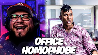 Key amp Peele  Office Homophobe Reaction [upl. by Ellennahc610]