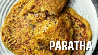 How to MAKE EASY STUFFED PARATHAS  Perfect vegetarian flatbreads  Indian bread  Food with Chetna [upl. by Landrum]