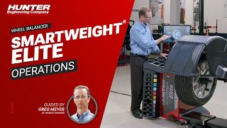 SmartWeight® Elite Wheel Balancer Quick Operation [upl. by Hartwell598]