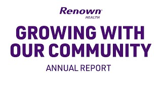 Growing With Our Community Renowns Annual Report [upl. by Schonfeld]