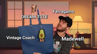 Ferragamo and Madewell impression ft Vintage Coach [upl. by Reld780]