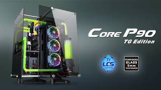 Thermaltake Core P90 Tempered Glass Edition MidTower Chassis Product Animation [upl. by Stets]