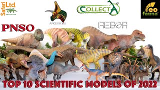 Top 10 Scientific Dinosaur Models and Figures of 2022 [upl. by Nahc373]