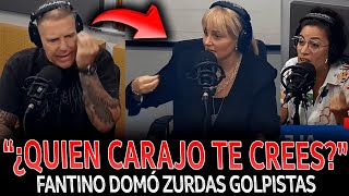 FANTINO a las PIÑAS en la RADIO de la ZURDA ROMINA MANGUEL [upl. by Hersch]