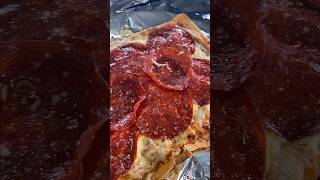 Homemade Double Pepperoni Stuffed Crust Pizza [upl. by Aztiraj]