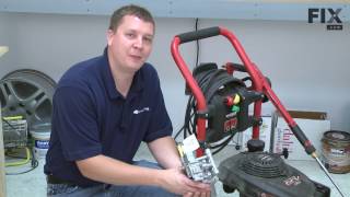 Homelite Pressure Washer Repair  How to Replace the Pump [upl. by Nlyak800]