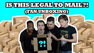 IS THIS LEGAL TO MAIL FAN UNBOXING [upl. by Mayberry292]