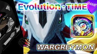 デジモンリアライズ  Digimon ReArise  Wargreymon Evolution Time  Champion  Mega [upl. by Fuller881]