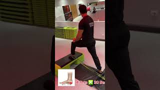 Plantar Fascia Pain 🦶kneeexercises fitnesschest workoutgym workout beginners motivation [upl. by Alben842]