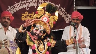 YakshaganaSudarshana Garvabhanga Sanjeeva GanigaShatruprasudana Raghavendra AchariBhagavatike [upl. by Politi]