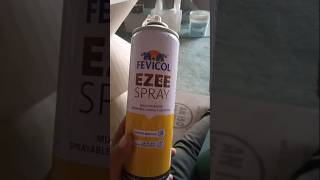 Fevicol ezee spray and paper veneer sorts video [upl. by Atinaujnas]