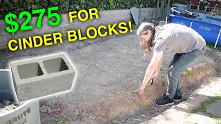 Pond Retaining Wall Preparation FOR DIY POND BUILD [upl. by Washington720]