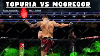 Topuria vs Mcgregor FULL FIGHT ufc mma [upl. by Eitsim255]