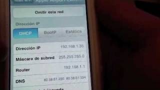 Conectar nuestro iPod touch a Internet [upl. by Enneles]