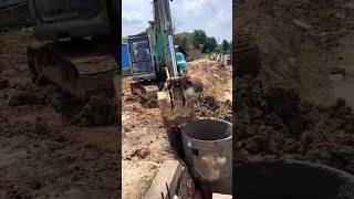 Piling excavation and construction process [upl. by Gazzo]