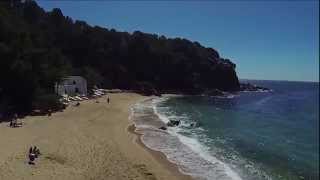 Platja de Canyelles Lloret de Mar Costa Brava [upl. by Sholom]