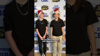 CBBC Christmas Stars wish YOU a Very Merry Christmas  CBBC shorts [upl. by Rasmussen]